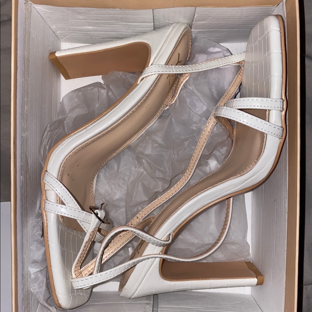 White heels